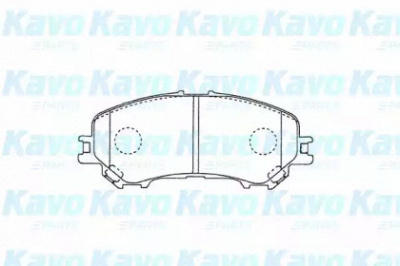KAVO PARTS bp6632 -  Комплект тормозных колодок, дисковый тормоз